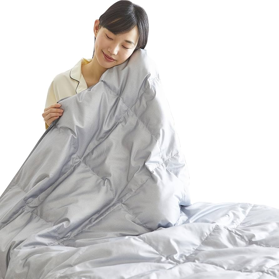 Showa Nishikawa 昭和西川ダウン掛け布団 グレー Amazon｜昭和西川 ダウンケット 羽毛布団 春 夏 秋用 シングル